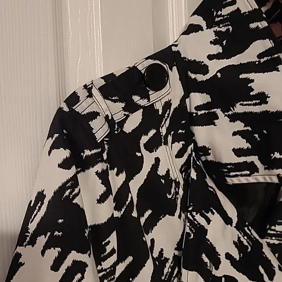 Appraisal Double Breasted Jacket/Blazer Black & White Houndstooth - Picture 5 of 8